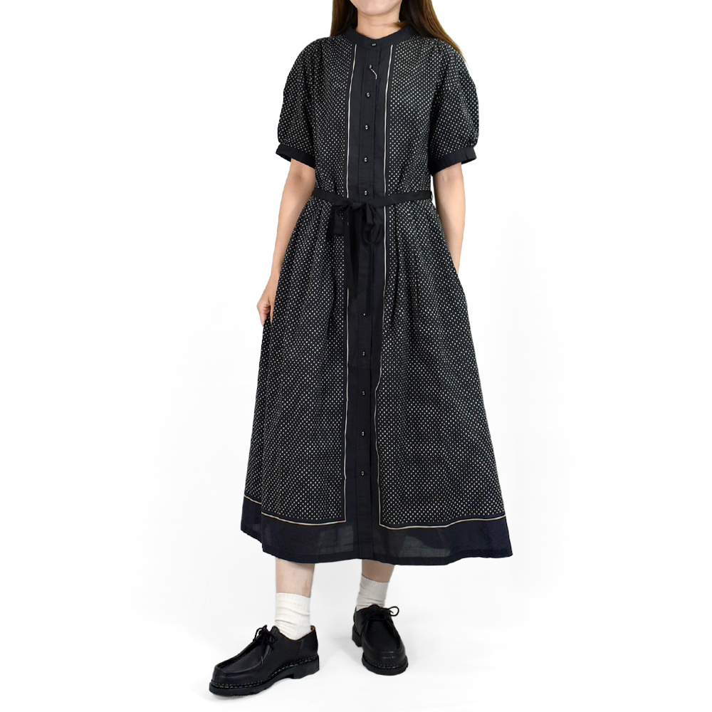 PONT DE CHALONS ドット柄ワンピース 新品タグ付属インナーあり Pont de Chalons（ポンデシャロン） ワンピース オリジナルパネル