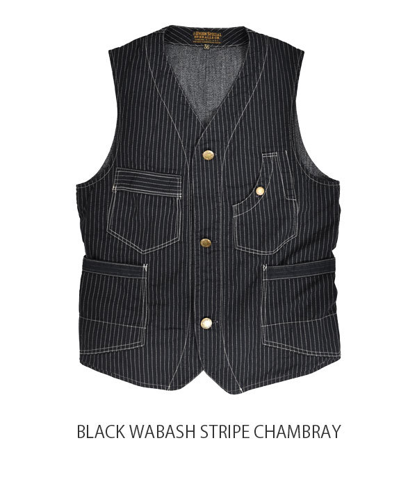 フリーホイーラーズ FREEWHEELERS ベスト -TRACKWALKER- VEST コットン 2121017｜topjimmy｜02