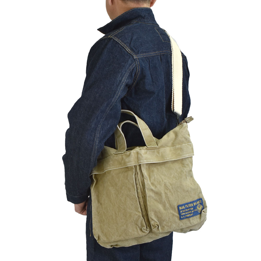 TOYS McCOY（トイズマッコイ） バッグ HELMET BAG CANVAS CLOTH