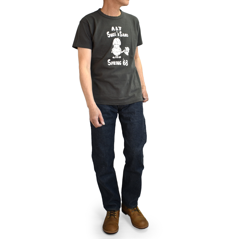 新品未使用　ウエアハウス　WAREHOUSE 半袖Tシャツ ウエアハウス (WAREHOUSE) Lot 4064 SPRING '68 半袖プリントT