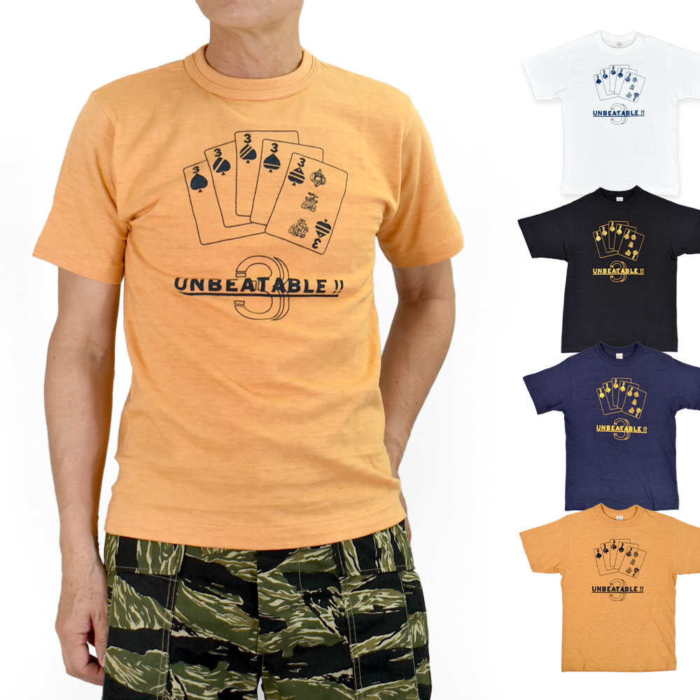 新品 ウエアハウス 4601 UNBEATABLE ナスコン Tシャツ L WAREHOUSE（ウエアハウス） WAREHOUSE tシャツ Lot 4601 UNBEATABLE