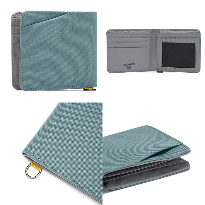 パックセーフ PacSafe RFIDバイフォールドウォレット フレッシュミント 12970380528000