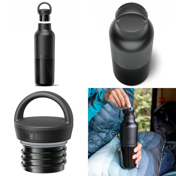 クリーンカンティーン Klean Kanteen ライズクラシック 20oz 592ml ブラック 19322168489020