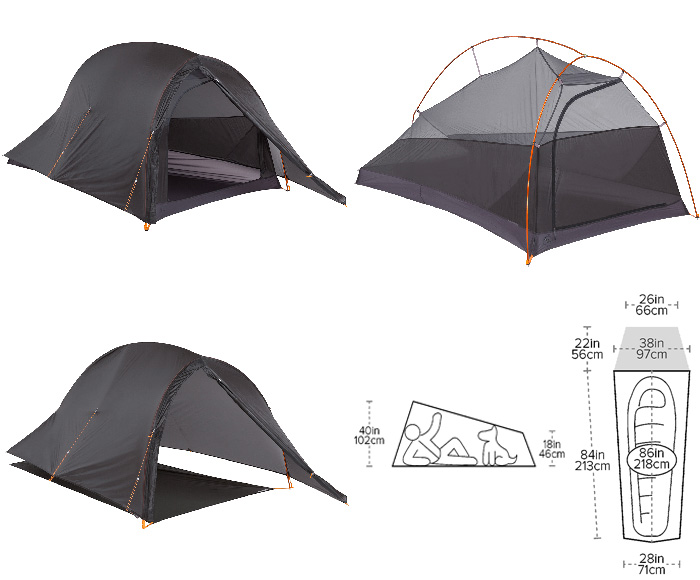 ビッグアグネス Big Agnes フライクリークUL1 BA-TFCUL-125