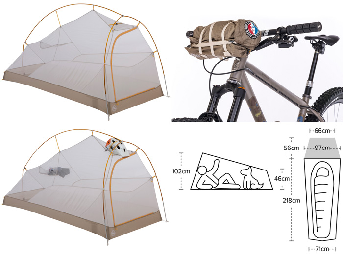 ヴィンテージ復刻 ビッグアグネス Big Agnes フライクリーク HV UL1