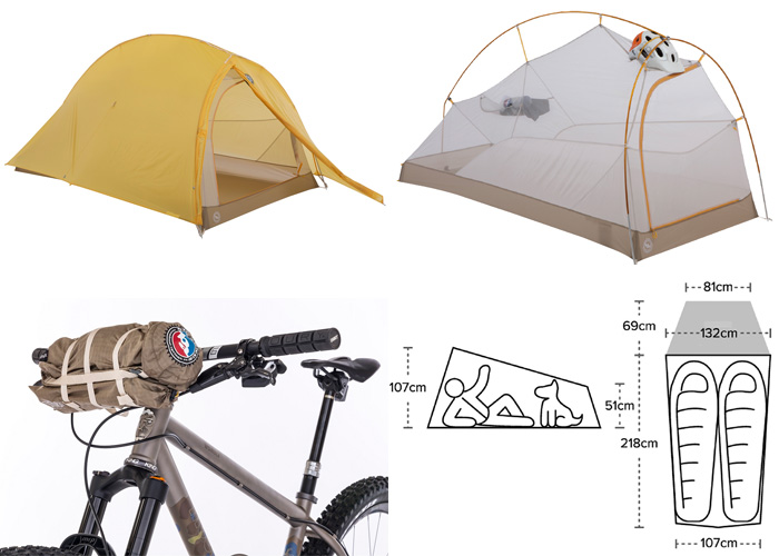 TOPPIN: ビッグアグネス Big Agnes フライクリーク HV UL2 バイク