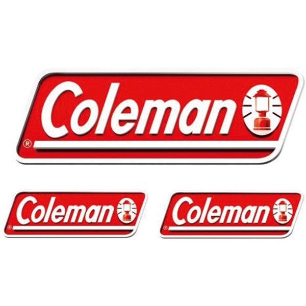 コールマン Coleman 3PCS オフィシャルステッカー 2000010524