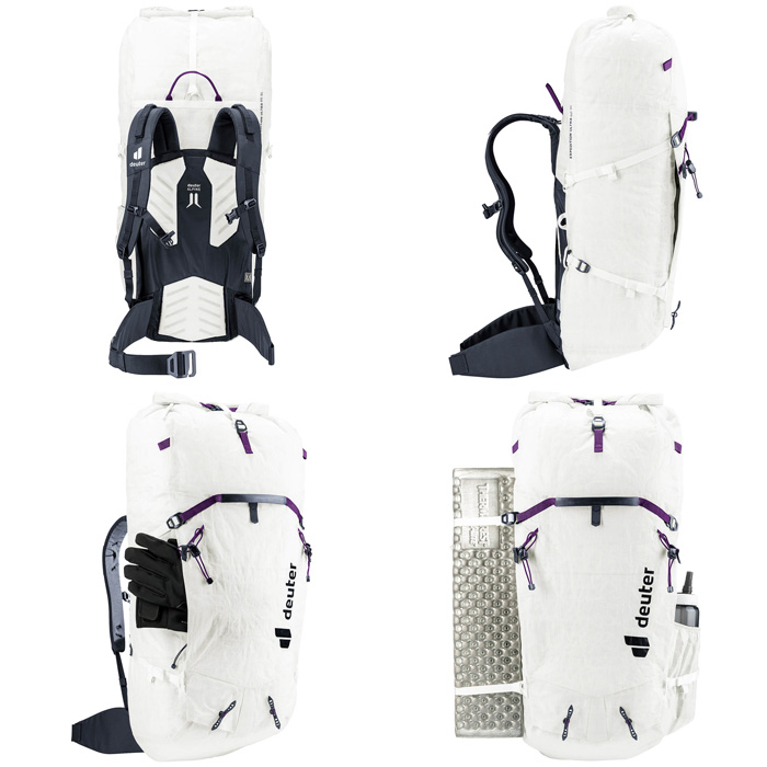 ドイター deuter エクスペディションウルトラ 60 SL ホワイト×ブラック D3306025-1700