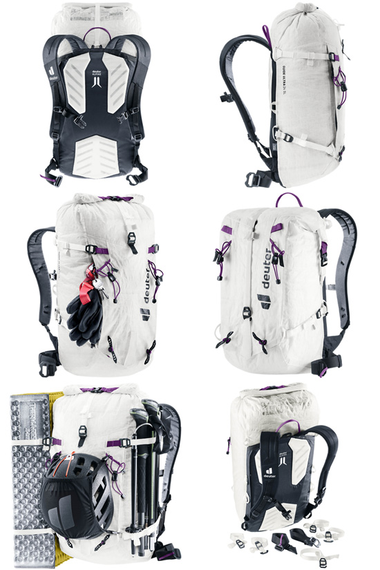 ドイター deuter ガイドウルトラ 24 SL ホワイト×ブラック D3360025-1700