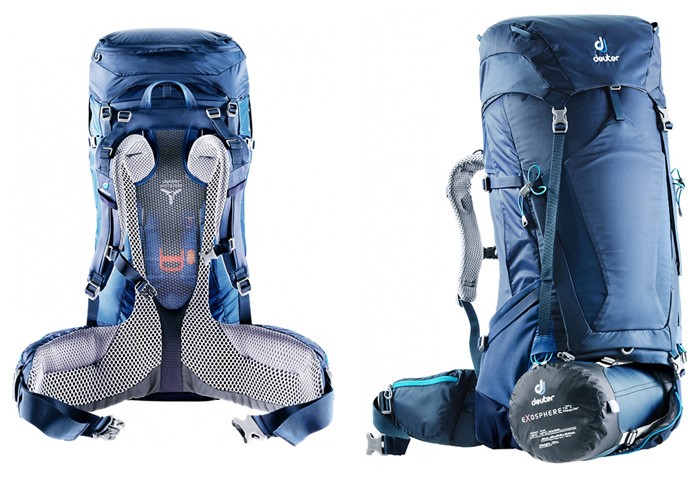 ドイター deuter フューチュラバリオ 50+10 ミッドナイト×スチール D3402118-3395