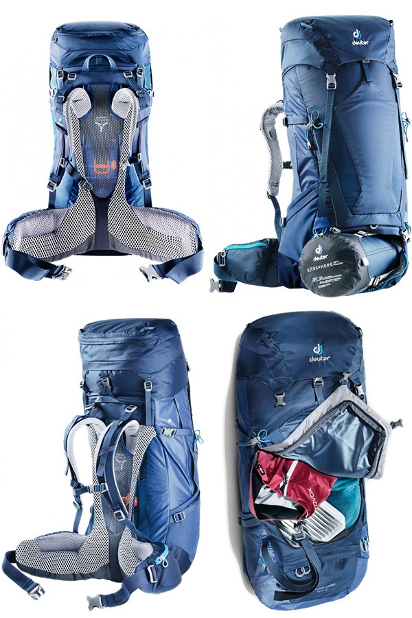 ドイター deuter フューチュラバリオ 50+10 ミッドナイト×スチール D3402118-3395