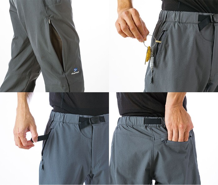 Toppin ファイントラック メンズ カミノパンツ ブラック Mサイズ Fbm0111 Bk