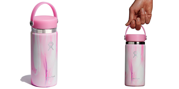 ハイドロフラスク HydroFlask 16oz 473ml ワイドマウス Wide Mouth ジェリーピンク 8902040165251
