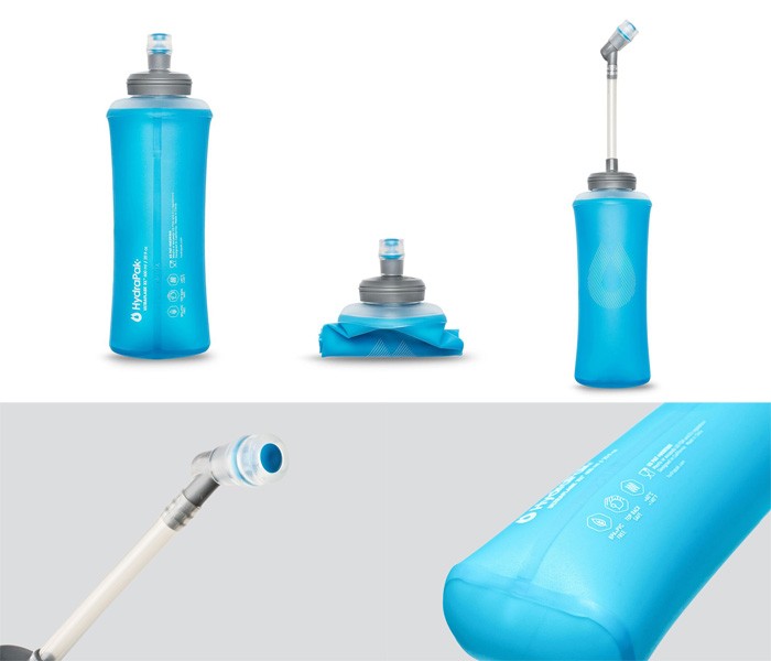 ハイドラパック Hydrapak ウルトラフラスク 600ml マリブブルー AH161HP