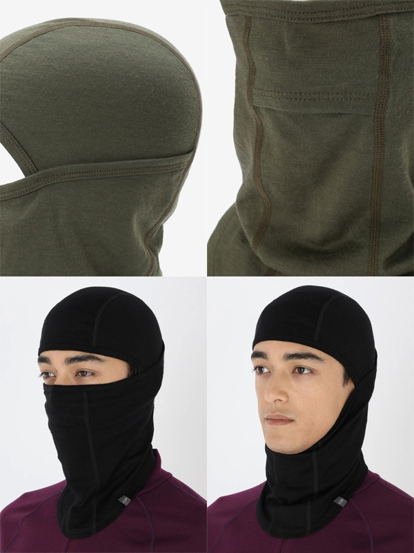 アイスブレーカー icebreaker オアシス バラクラバ Oasis Balaclava ユニセックス ブラック IN52309