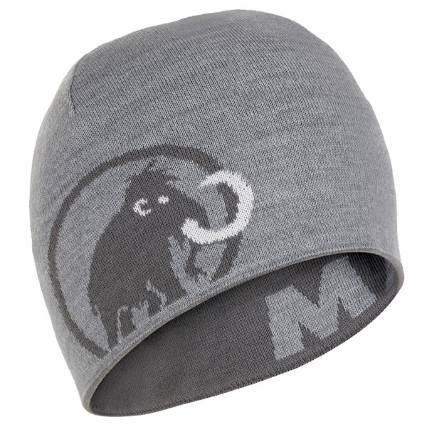 マムート MAMMUT マムート ロゴ ビーニー チタニウム/グラニット 1090-04890-00011