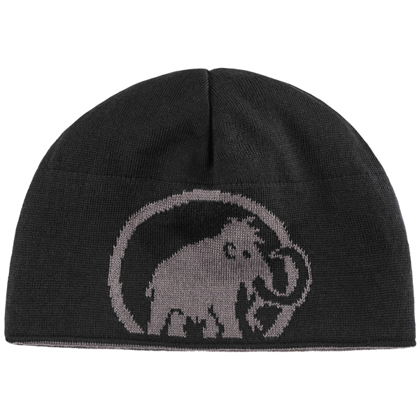 マムート Mammut Logo Beanie マムートロゴビーニー スチール/ブラック 1191-04891-00722