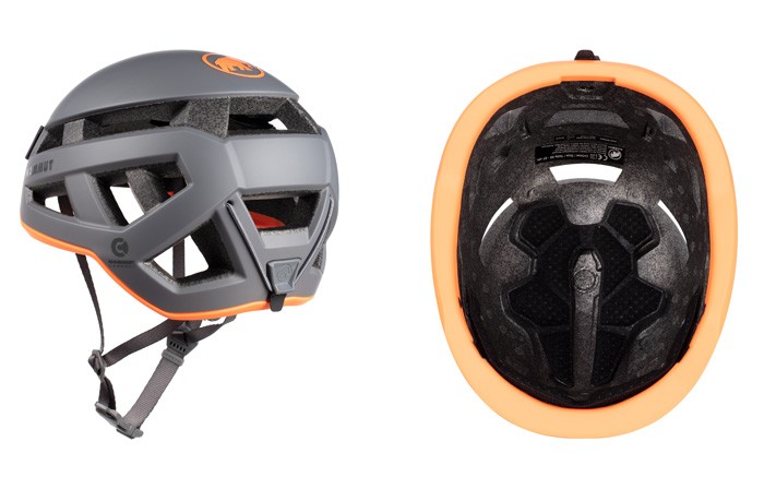 マムート Crag Sender Helmet チタニウム 56-61cm 2030-00260-0051