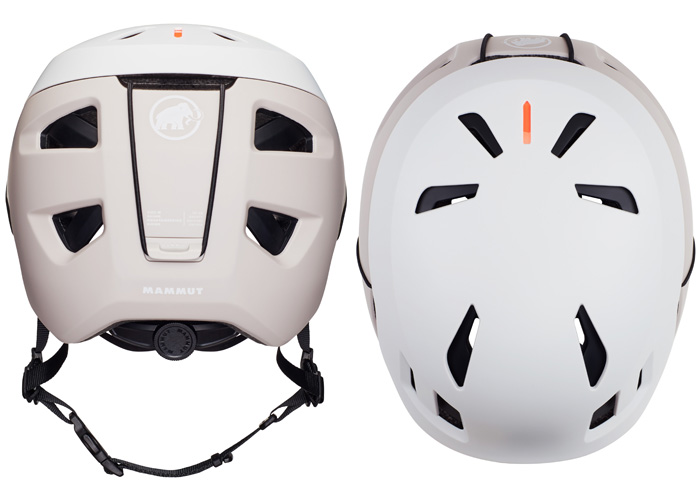 マムート Haute Route Helmet オートルートヘルメット ホワイト/サバンナ 55-59cm 2030-00320-00744