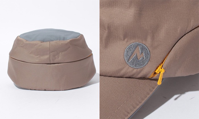 マーモット Marmot ワークキャップ Insulation Spread Workcap ダークベージュ MJC-F5414