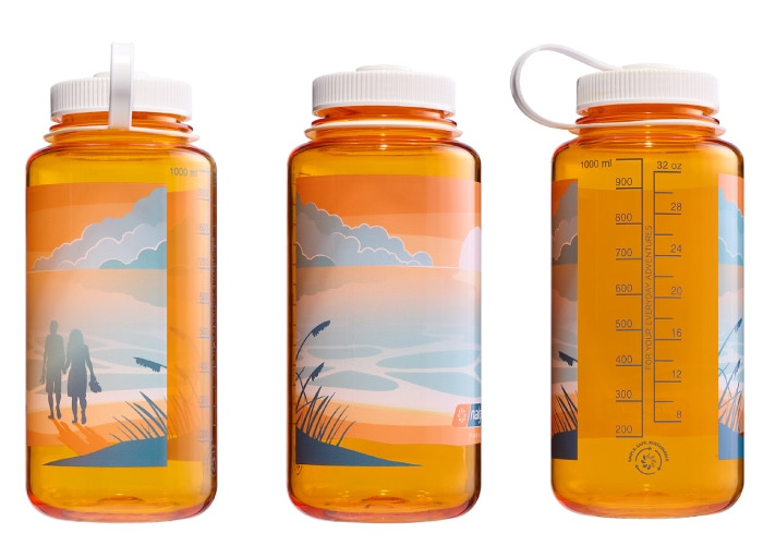 ナルゲン NALGENE 広口1.0L Tritan Renew ランドスケープ サンセット 91627