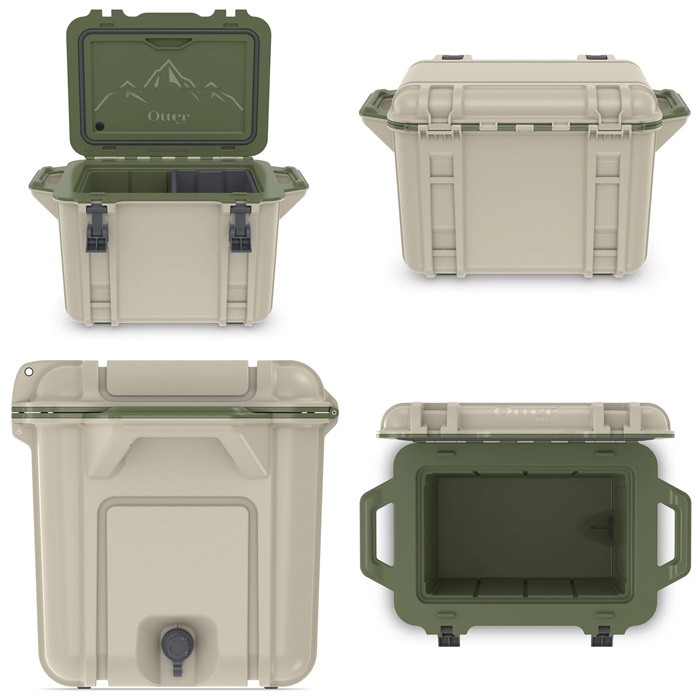 オッターボックス OtterBox ベンチャークーラー #45 43L アイボリー/グリーン OBV45-02T