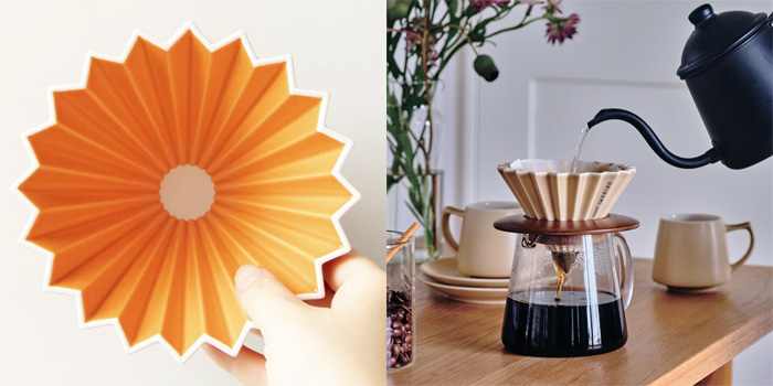 オリガミ ORIGAMI ドリッパーS オレンジ 78764909