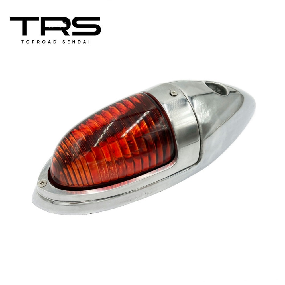 TRS デブナマズマーカーランプ 大 アルミ 12V 24V ステンボルト