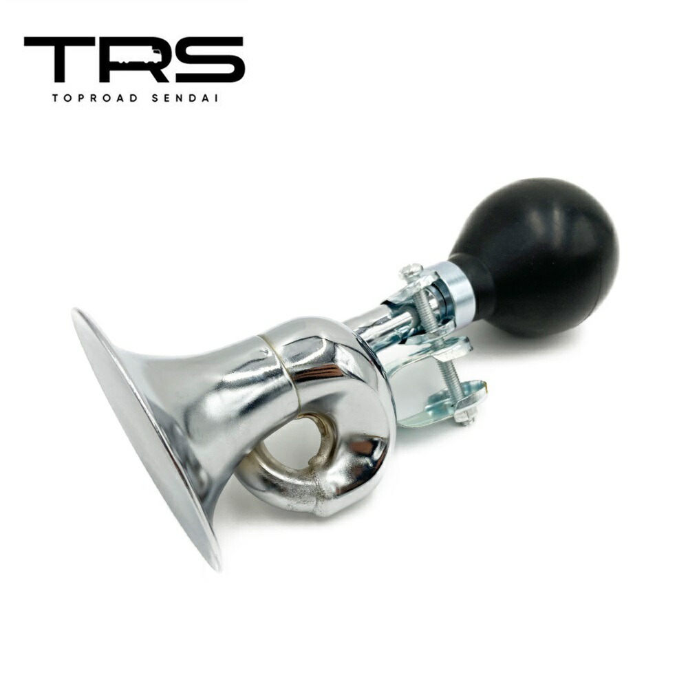TRS 手持ち式エアーホーン ぱふぱふラッパ ツイスト ブラック/レッド