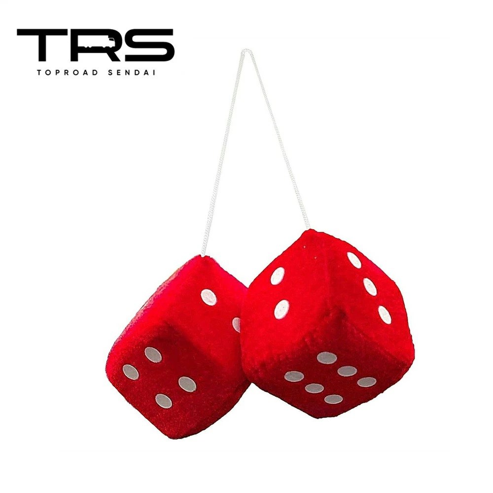TRS ミラーキューブ サイコロ ダイス ミラー取付 車内アクセサリー