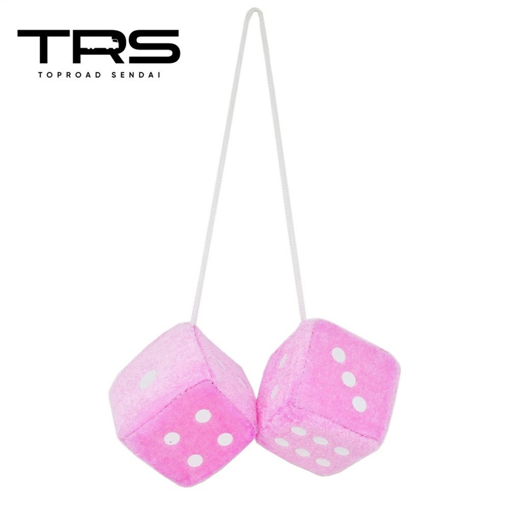 TRS ミラーキューブ サイコロ ダイス ミラー取付 車内アクセサリー