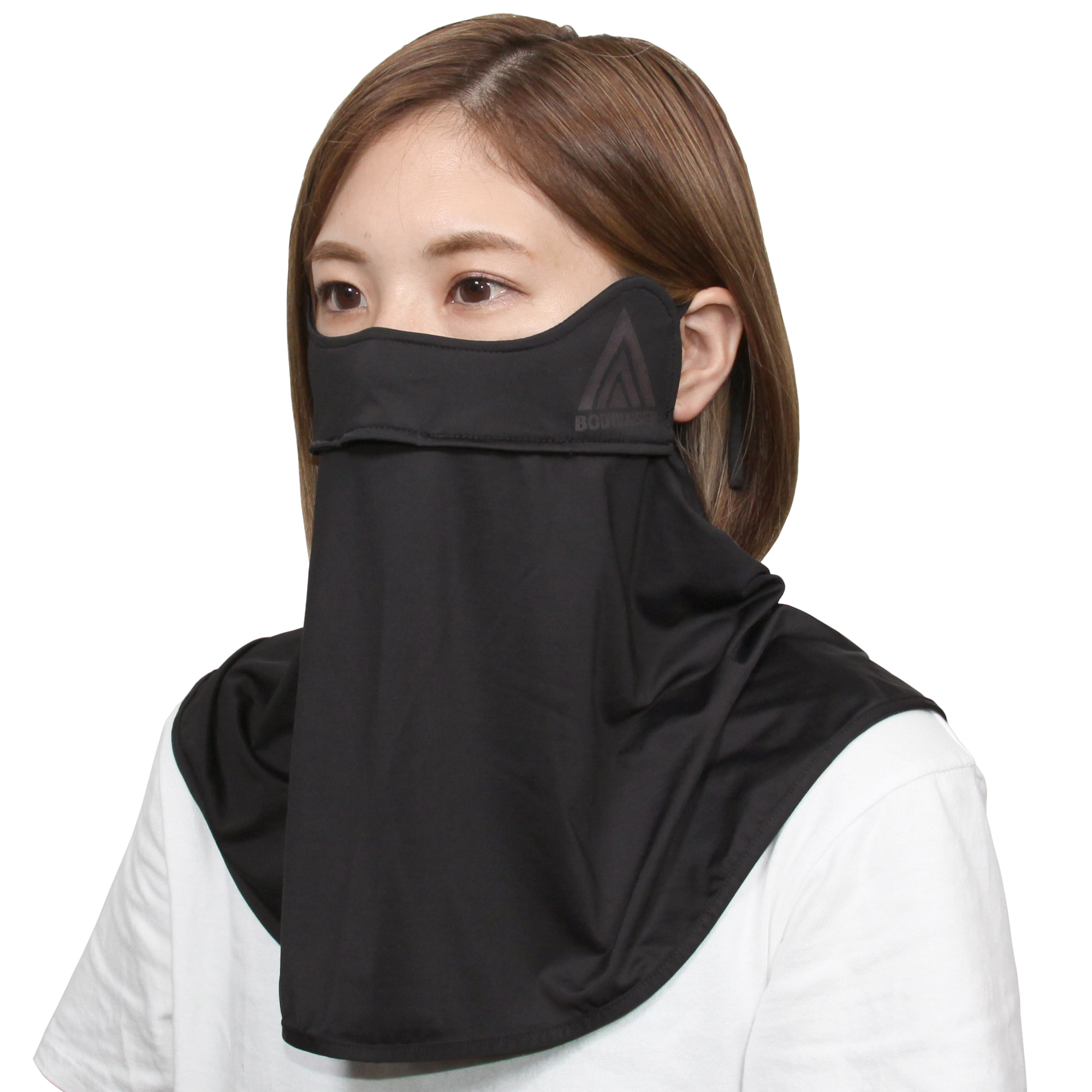 BODY RAISER フェイスカバー UV 冷感 マスク おしゃれ レディース