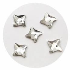 高品質 ガラスストーン 17 クリスタル ＆ オーロラ ストーン 各種 5個