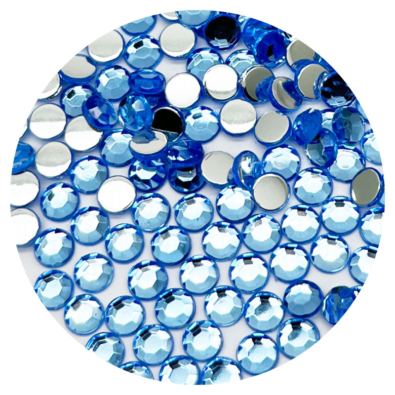 アクリル製ラインストーン ダイヤカット型【1.5mm〜5mm】 （2