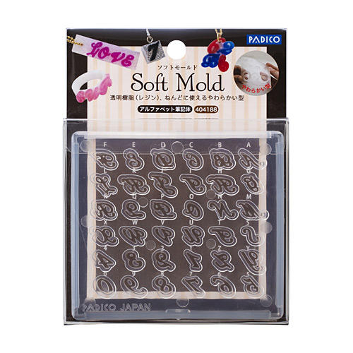 PADICO（パジコ） ソフトモールド UVレジン 18種類 : ココロネイル