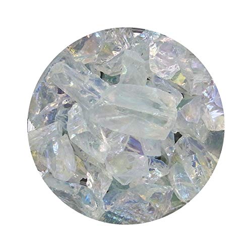 ネイル パーツ ガラス オーロラ クラッシュ ストーン 各種 約4g ケース