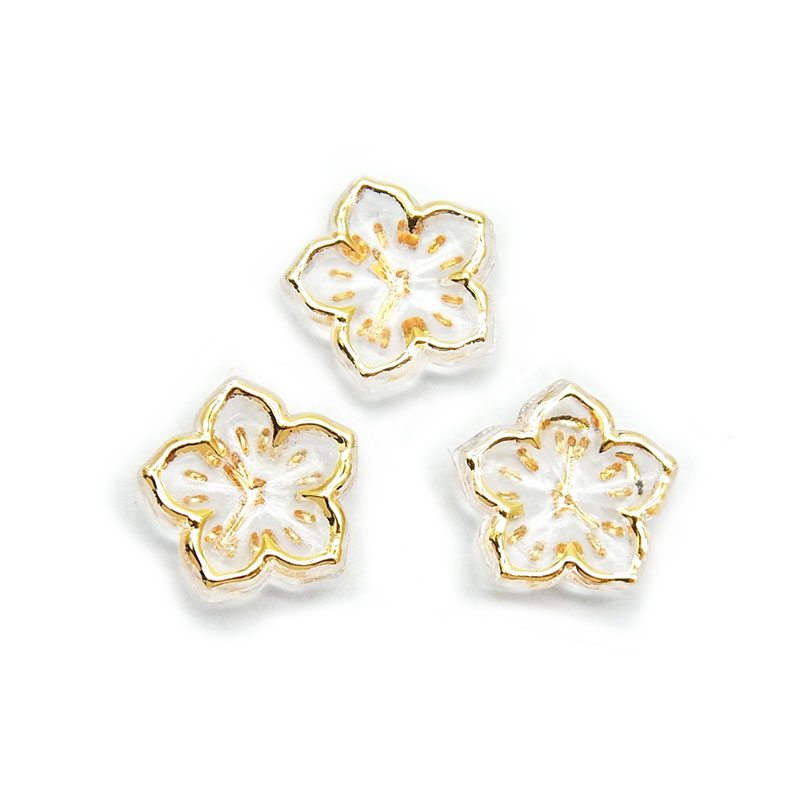 ネイル パーツ フラワー 桜 3個入り 15 : ココロネイル KokoroNail