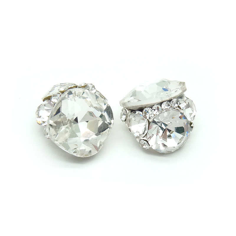 ネイル ジュエリー ビジュー パーツ スクエア ストーン 2個入り 135