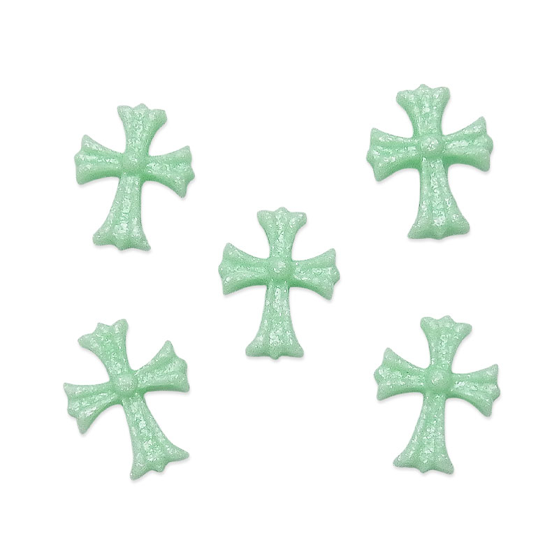 ネイル パーツ クロス パステル カラー 5個入り 37 : ココロネイル