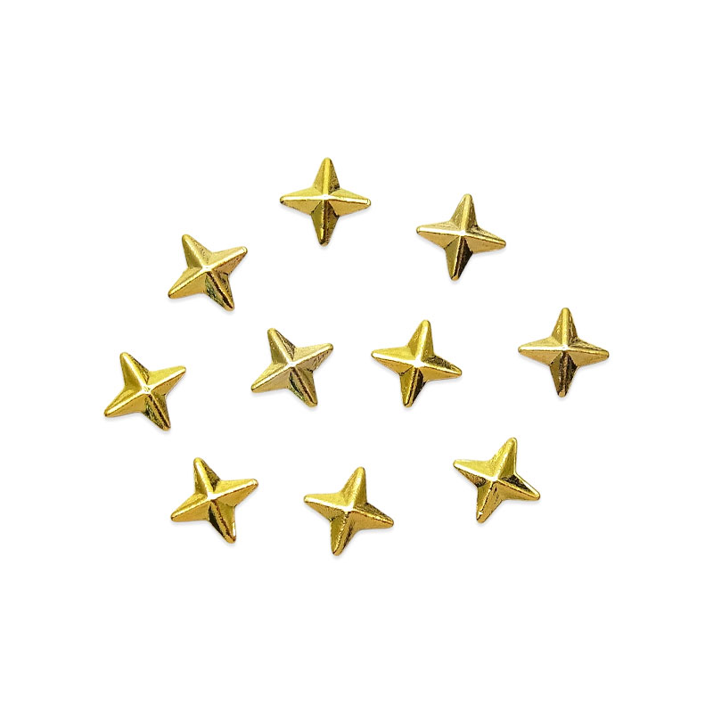 ネイル メタル パーツ トゥインクル スター スパークル 10個入り 141