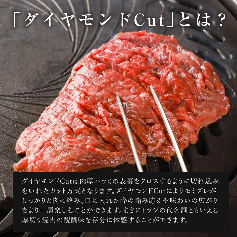 TORAJI 焼肉 訳あり ハラミ ダイヤモンドcutハラミ サガリ 1.2kg
