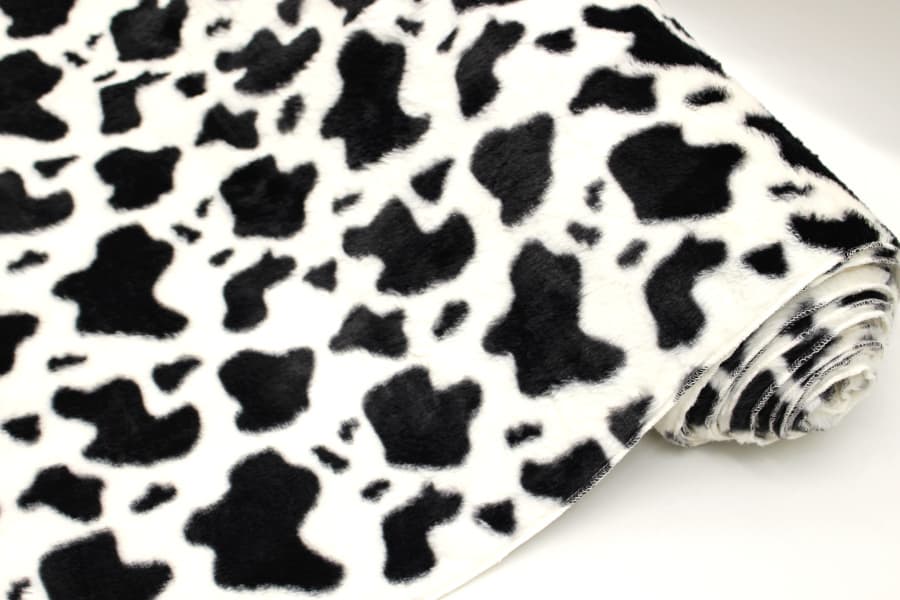 生地 布 アニマルボア ホルスタイン 牛柄 オフ 動物柄 Rabbit Boa