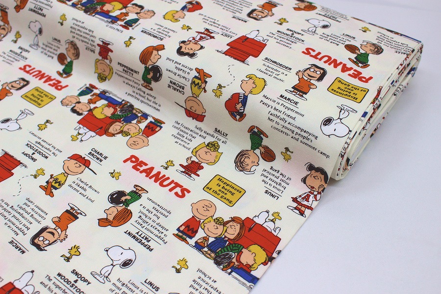 【希少！！】 生地 OW クラシック 75周年 PEANUTS スヌーピー SNOOPY 布 アンティーク雑貨