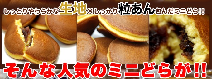 訳ありスイーツ 粒あんたっぷりもっちり ミニどら焼き お菓子 和菓子 タイムセール 和菓子 :124:北海道とれたて本舗 - 通販 -  Yahoo!ショッピング