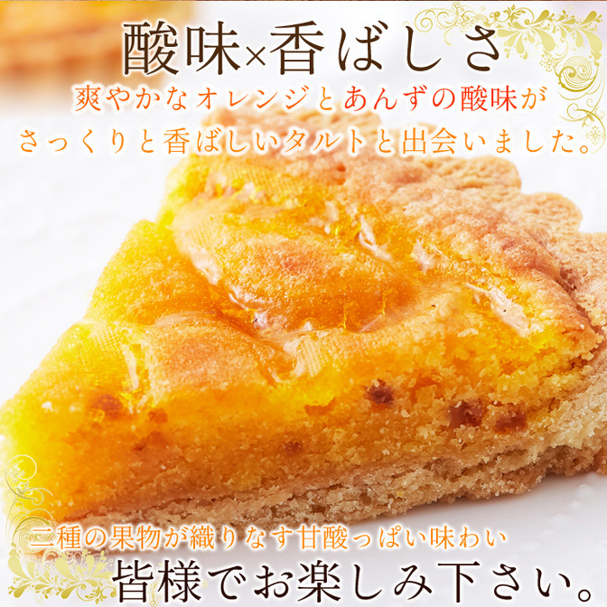 オレンジ と あんず の タルト ケーキ5号 タルトケーキ 送料無料 プレミアム :f0954:北海道とれたて本舗 - 通販 -  Yahoo!ショッピング