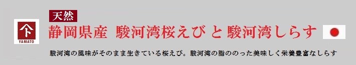 駿河湾桜えび 駿河湾しらす