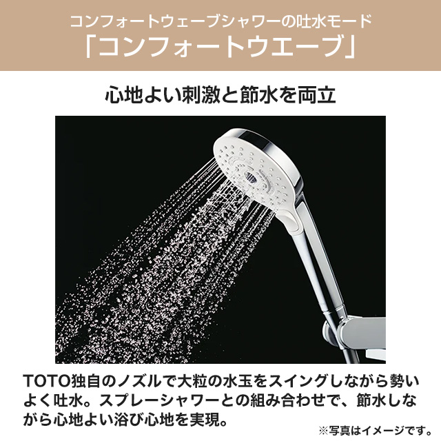 TOTO シャワーヘッド THC70C コンフォートウェーブ TOTO コンフォートウエーブシャワー 1モード 浴室水栓部材 TOTO THC70C
