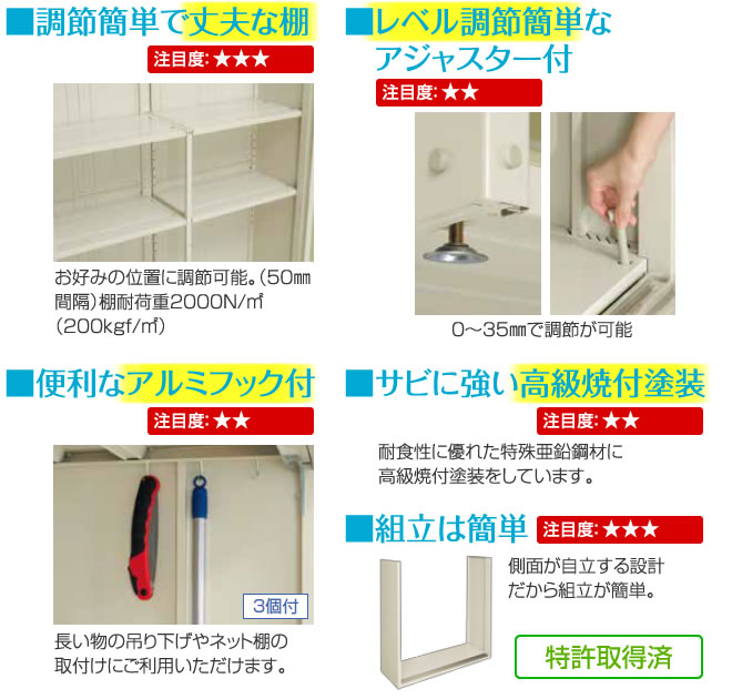 物置 タクボ GP-135CT たて置きタイプ グランプレステージ（大型重量品につき特別配送）（代引不可）の画像