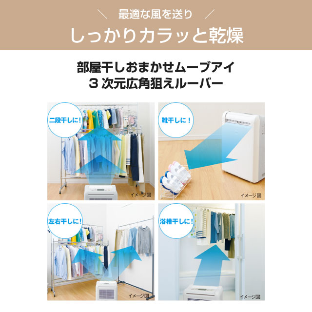 衣類乾燥特化型 除湿機 サラリ （50Hz・60Hz）11L/日・12L/日 三菱電機