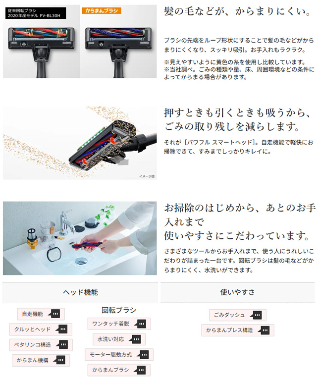 日立（HITACHI） コードレス スティッククリーナー パワかるスティック